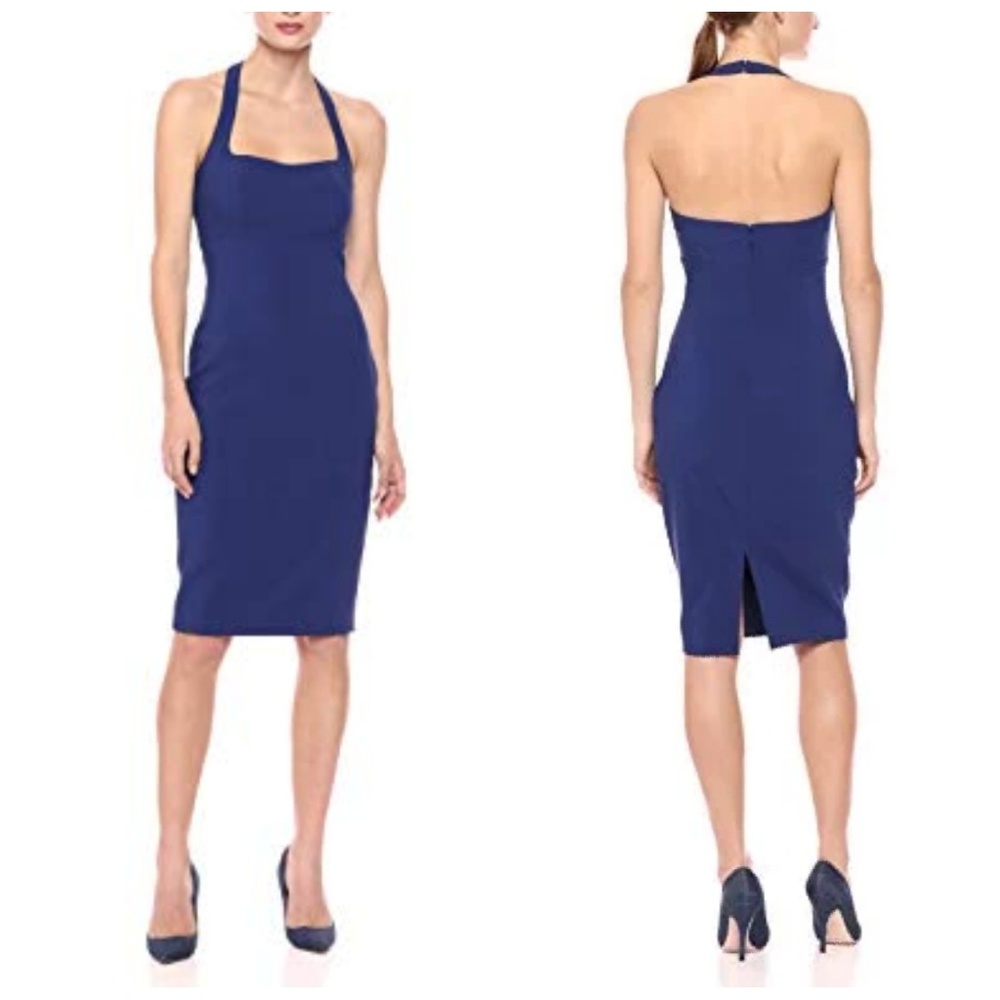 NWT Likely Halter Dixie Dress in Blueprint Size 4